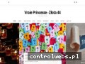 Screenshot strony vraieprincesse.com