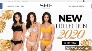 Jednoczęściowe kostiumy kąpielowe - she.pl