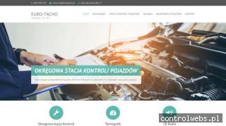 Okręgowa stacja kontroli pojazdów skoczów - eurotacho.pl