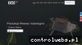 Screenshot strony czarnazebra.pl