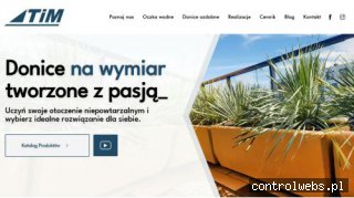 Donice - TIM donice na wymiar