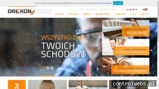 DREKON- producent tralek i schodów.