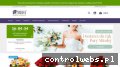Screenshot strony www.e-kwiaty.pl
