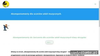 Akompaniamenty dla ucznów szkół muzycznych