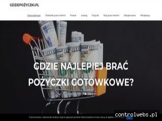 Pożyczki przez internet na konto - gdziepozyczki.pl