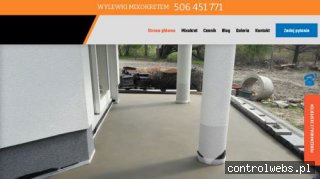 Wylewki betonowe Warszawa - Mixokret