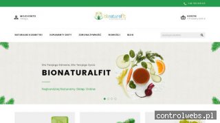 Bionaturalfit-sklep z kosmetykami i naturalnymi witaminami