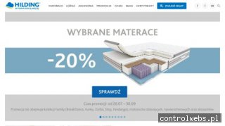 Łóżka - hilding.pl
