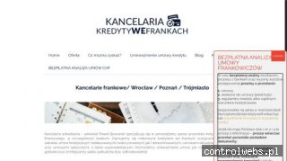 Kredyt we frankach pozew