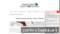 Screenshot strony kancelariakredytywefrankach.pl