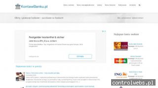 Kontawbanku.pl - ranking rachunków osobistych i lokat