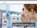 Screenshot strony badaniekleszcza.pl