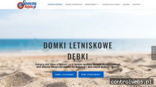 Domki letniskowe Dębki - Słoneczna Kajuta