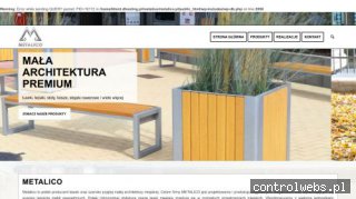 ławki parkowe - metalico.pl