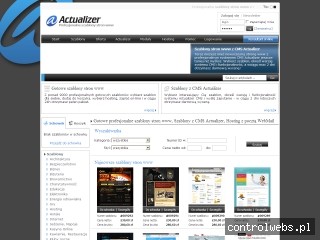 Actualizer - szablony stron www
