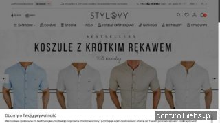 Moda męska sklep online Stylovy.pl