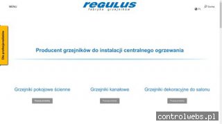 Grzejniki kanałowe - regulus.com.pl
