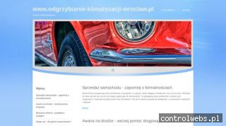 Odgrzybianie auta