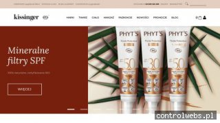 Sklep z kosmetykami - kissinger.pl