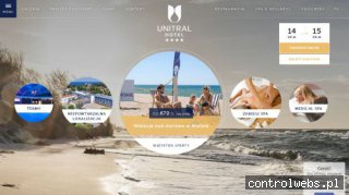 Unitral - spa nad morzem
