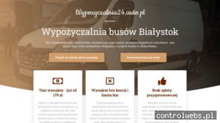 Wypożyczalnia busów Białystok