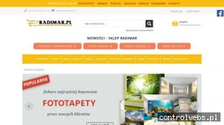 Sklep internetowy Sklep Wnętrz - RADIMAR fototapety i obrazy