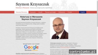 Notariusz w Warszawie Szymon Krzyszczuk