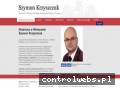 Screenshot strony www.notariusz-tlumacz.pl