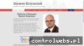 Screenshot strony www.notariusz-tlumacz.pl