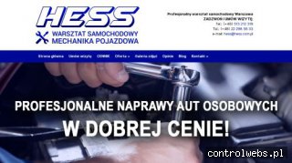 Warsztat samochodowy warszawa - hess.com.pl