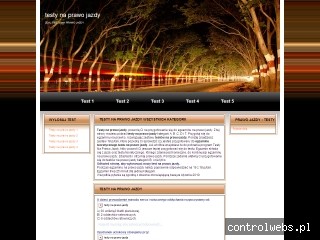 Testy na prawo jazdy