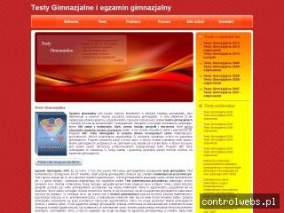 Testy Gimnazjalne i Egzamin Gimnazjalny
