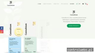 Cannabium - olejek z konopi CBD