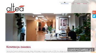 www.altea-odziez.pl Odzież damska Ząbk