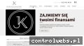 Screenshot strony rachunkowosckrakow.pl