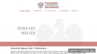 Komornik sądowy łódź - komornikglowacka.pl