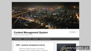 CMS - systemy zarządzania treścią
