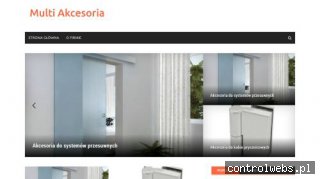 Zawiasy do szyb - multiakcesoria.pl