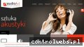 Screenshot strony audioart.pl