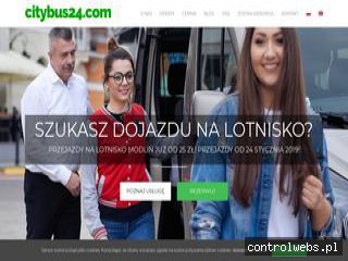 Przewóz osób z Modlina na Okęcie - CityBus