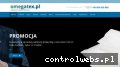 Screenshot strony www.omegatex.com.pl