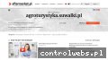Screenshot strony www.agroturystyka.suwalki.pl