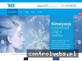 Screenshot strony www.acs-klimatyzacja.pl