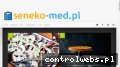 Screenshot strony www.seneko-med.pl