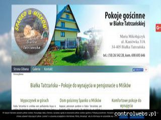 www.pokojedowynajeciawbialce.pl pokoje do wynajęcia w Białce