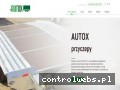 Screenshot strony www.autox.com.pl