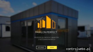 www.pawilon-perfect.pl garaż z płyt warstwowych