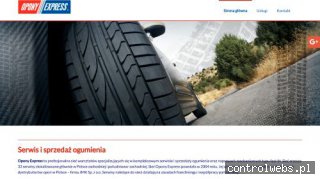 www.oponyopalenica.pl sprzedaż opon Opalenica