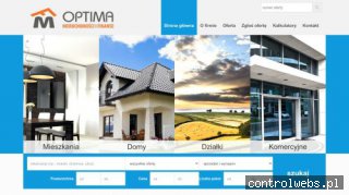 www.mfoptima.pl agencja nieruchomości optima
