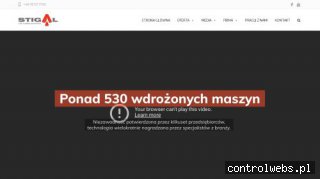 Stigal - przecinarki plazmowe CNC i wypalarki plazmowe